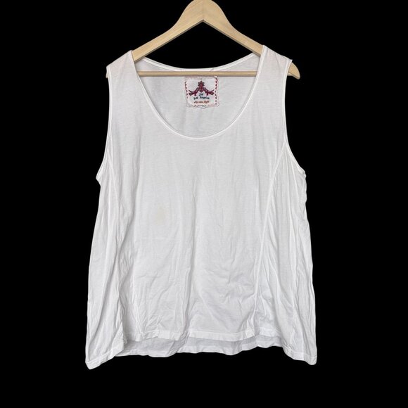 Johnny Was cotton top women’s 1X boho basic - Picture 1 of 14